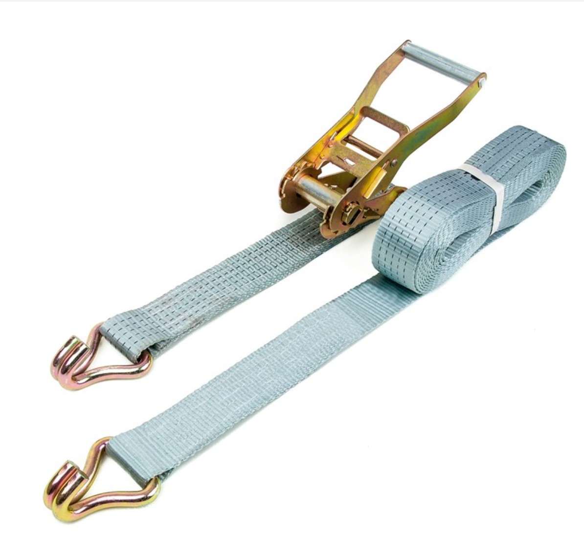 RATCHET TIE-DOWN STRAPS - 50MM X 6M X 5000KG