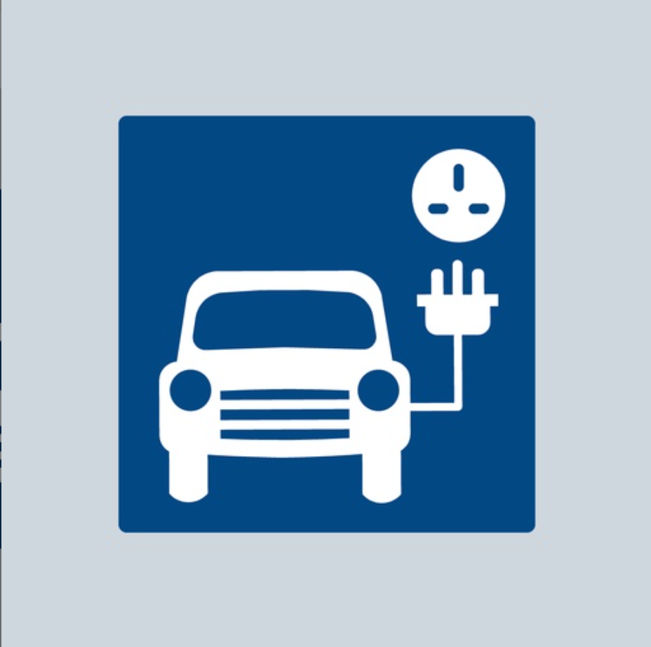 Electric Car Charging Symbol 1 - S65