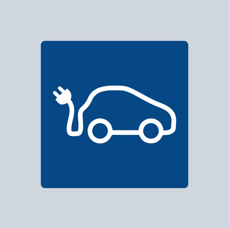 Electric Car Charging Symbol 5